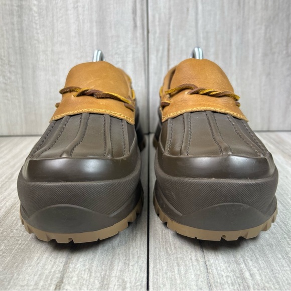 NEW Polo Ralph Lauren Country Logan Lug Sole Leather Duck Boot Shoe Mens Size 9 - Picture 6 of 11